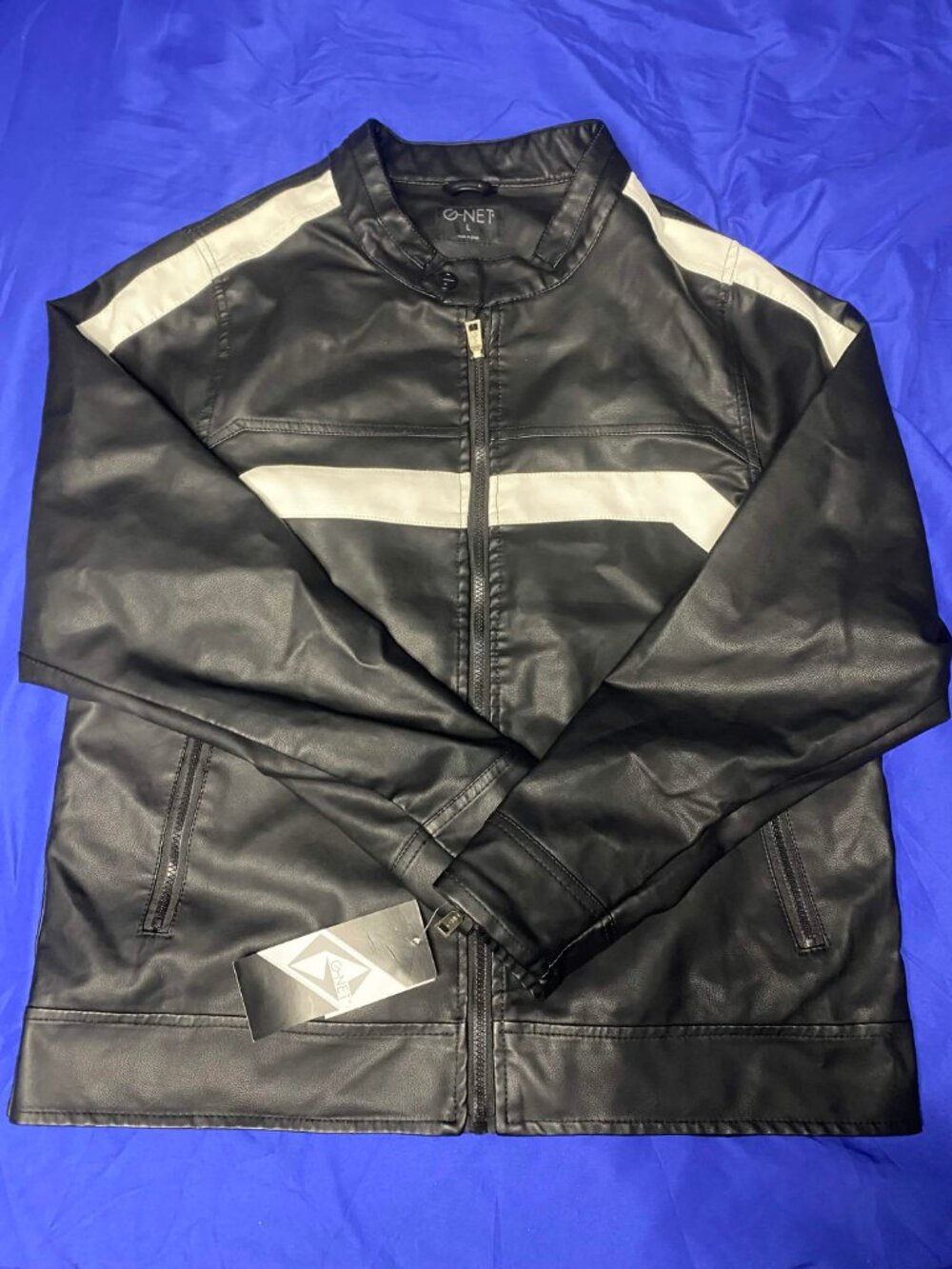G-NET Men's Leather Jacket - Picture 2 of 4